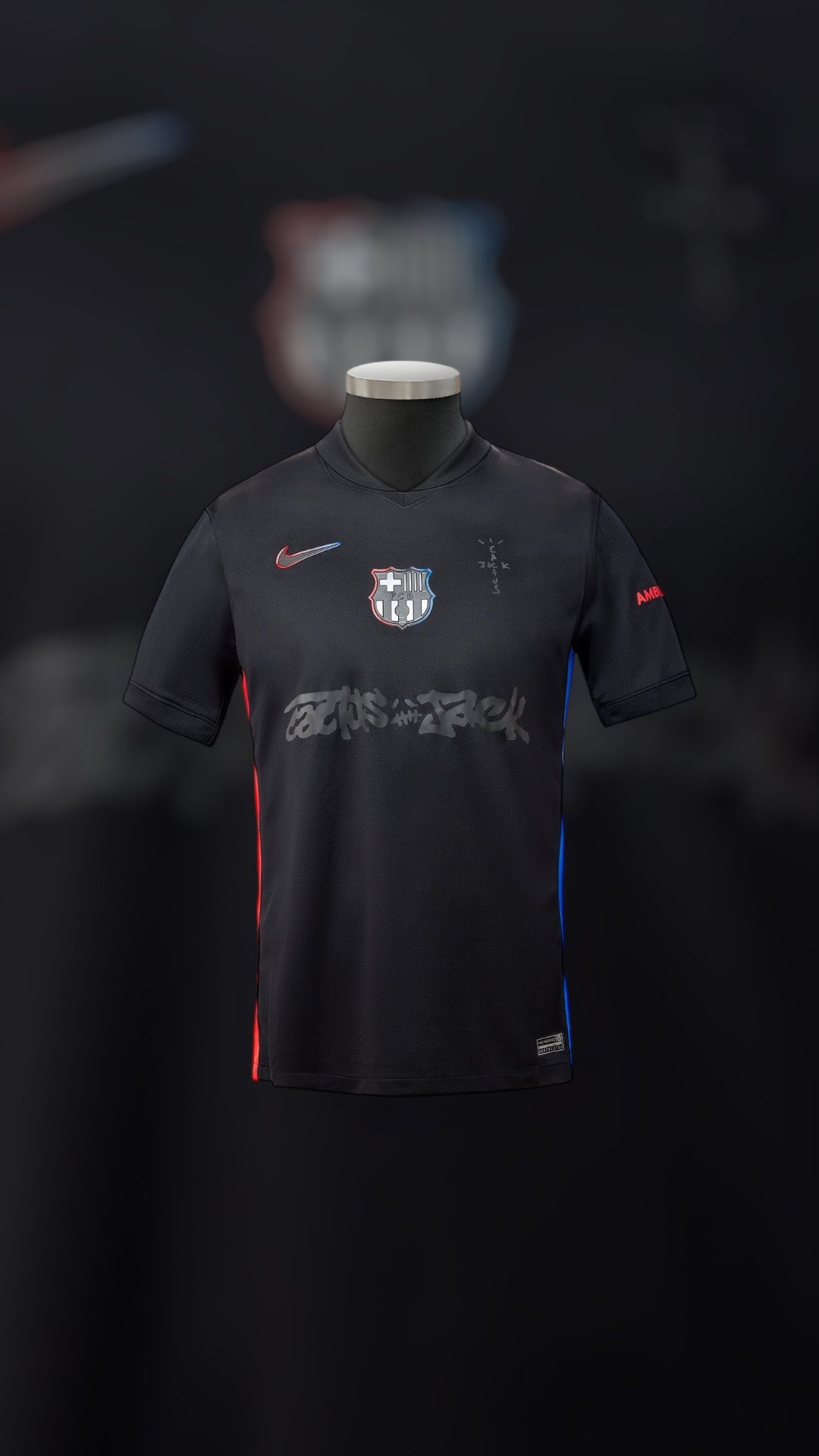 Limited Edition Maillot FC BARCELONE X TRAVIS SCOTT Limited Edition Maillot FC BARCELONE X TRAVIS SCOTT