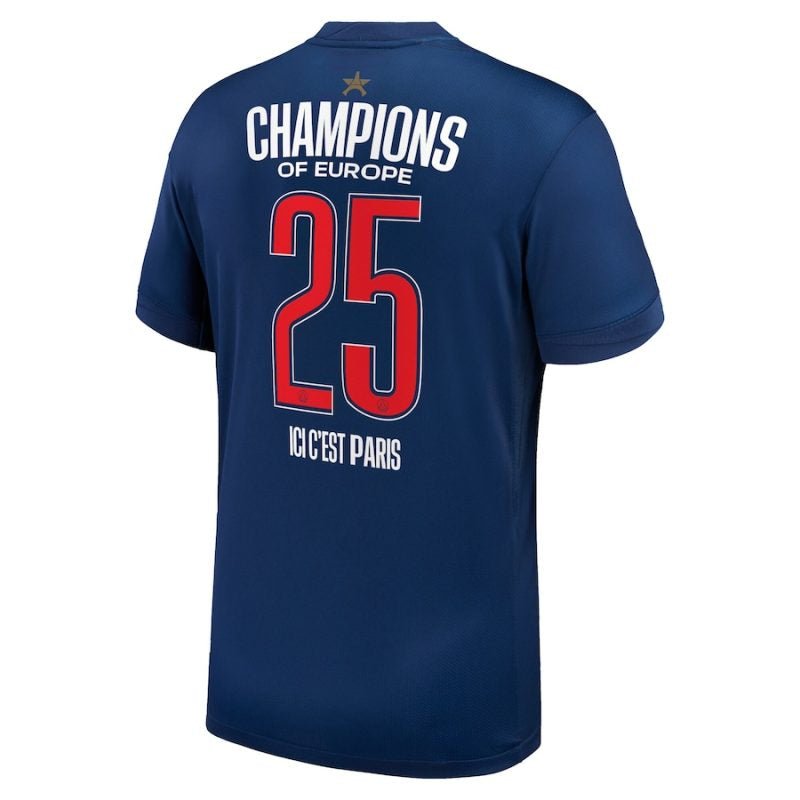 Camiseta de colección del PSG de la Champions League 2025