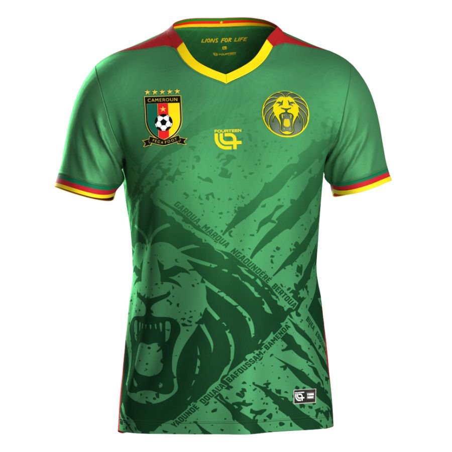 Maillot cameroun CAN 2025