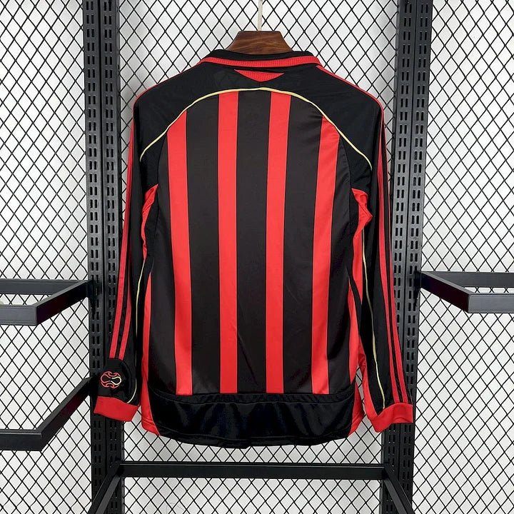 Ac Milan Retro Long Sleeve Jersey 2006/2007