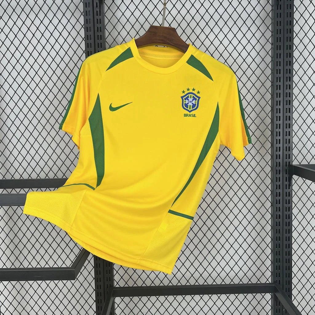 Camiseta retro de Brasil 2002
