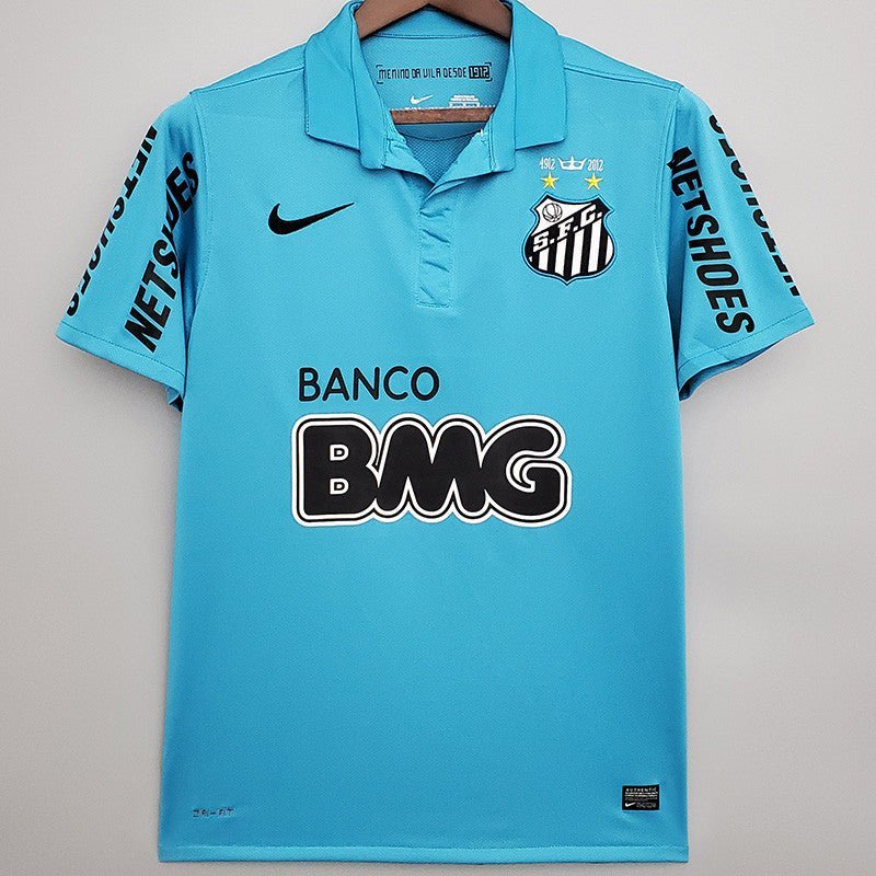 Camiseta azul retro del Santos