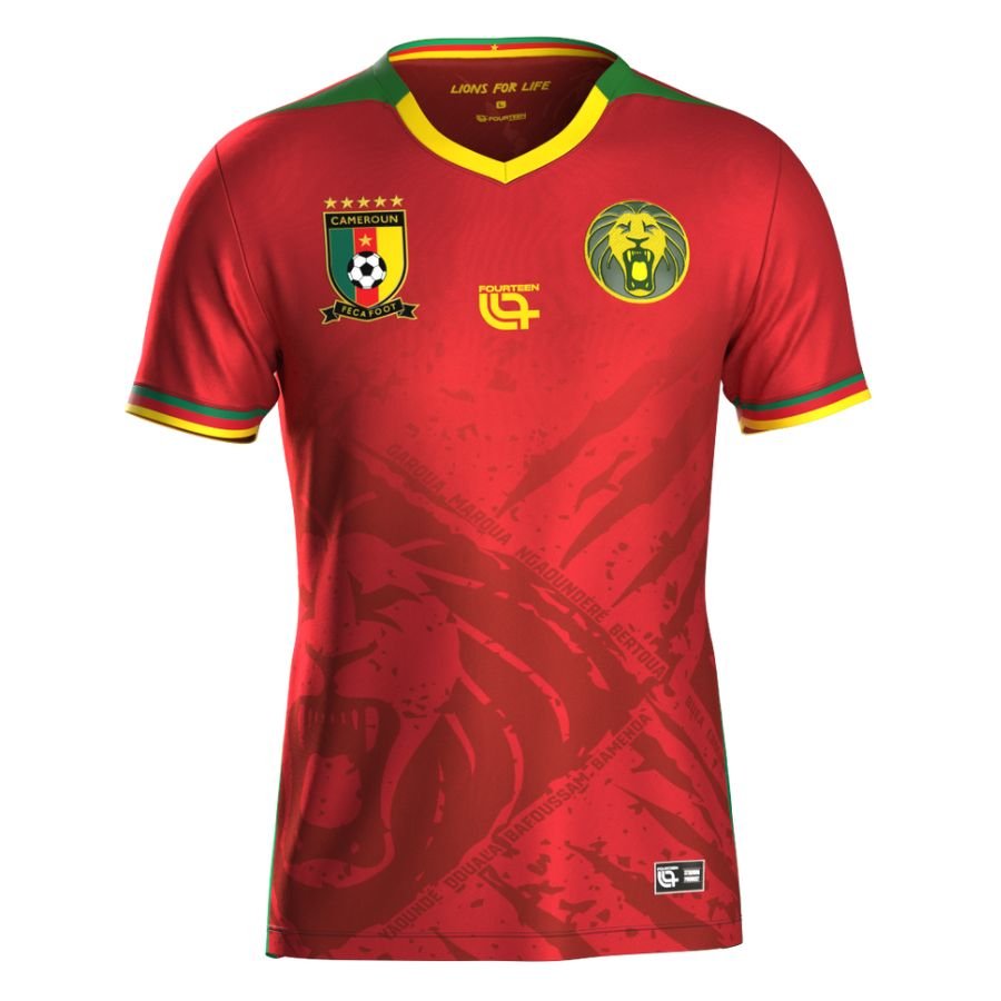 Maillot cameroun CAN 2025