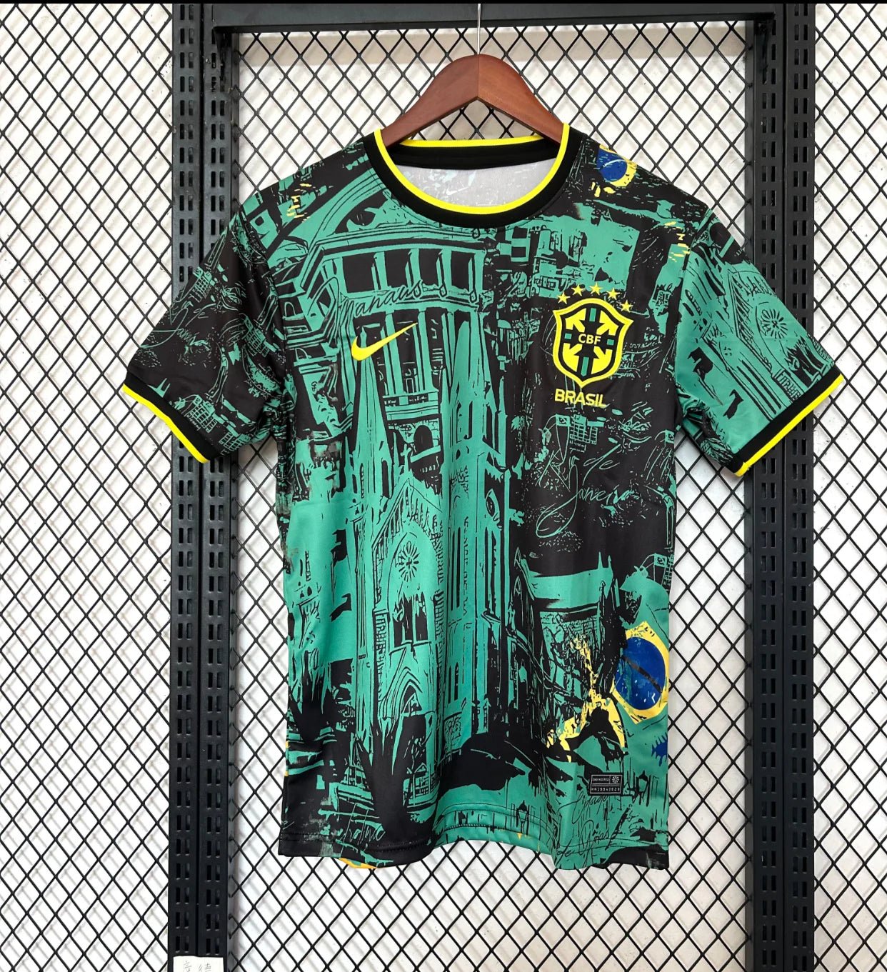 Maillot Bresil Concept Vert 2025/2026
