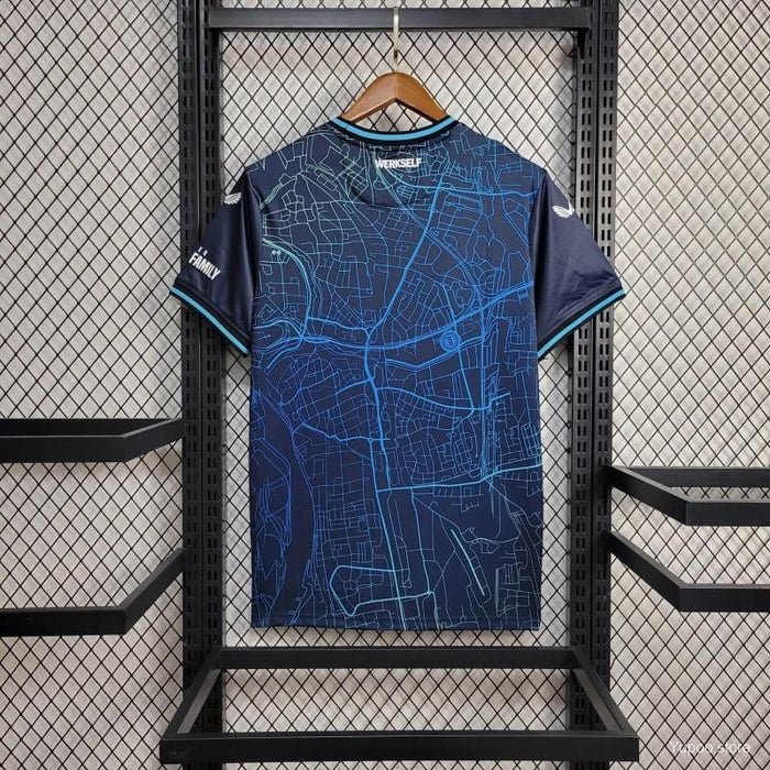 Maillot Bayer Leverkusen Charcoal Bleu 2024/2025