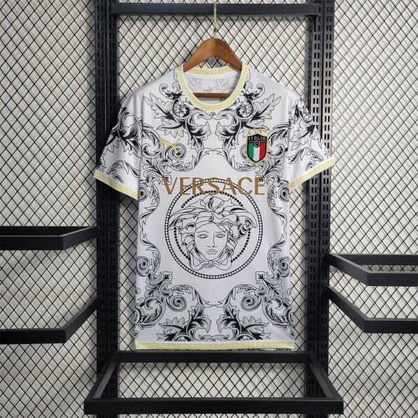 Camiseta blanca Versace Italia Concept