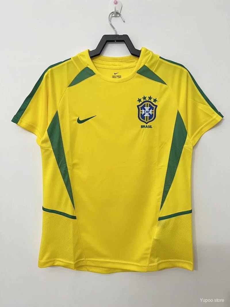 Brazil Retro Jersey 2002