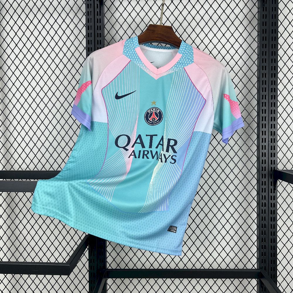 Maillot PSG Bleu Ciel Concept 2025-2026