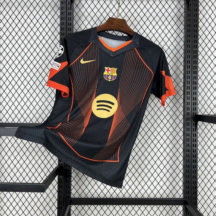 Maillot Fc Barcelone Concept Noir Orange 2025/2026