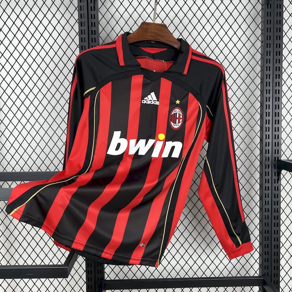 Ac Milan Retro Long Sleeve Jersey 2006/2007